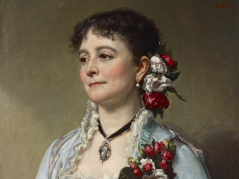 1808-George Peter Alexander Healy - Ritratto della signora Richard T. Crane - Museo d'Arte di Indianapolis